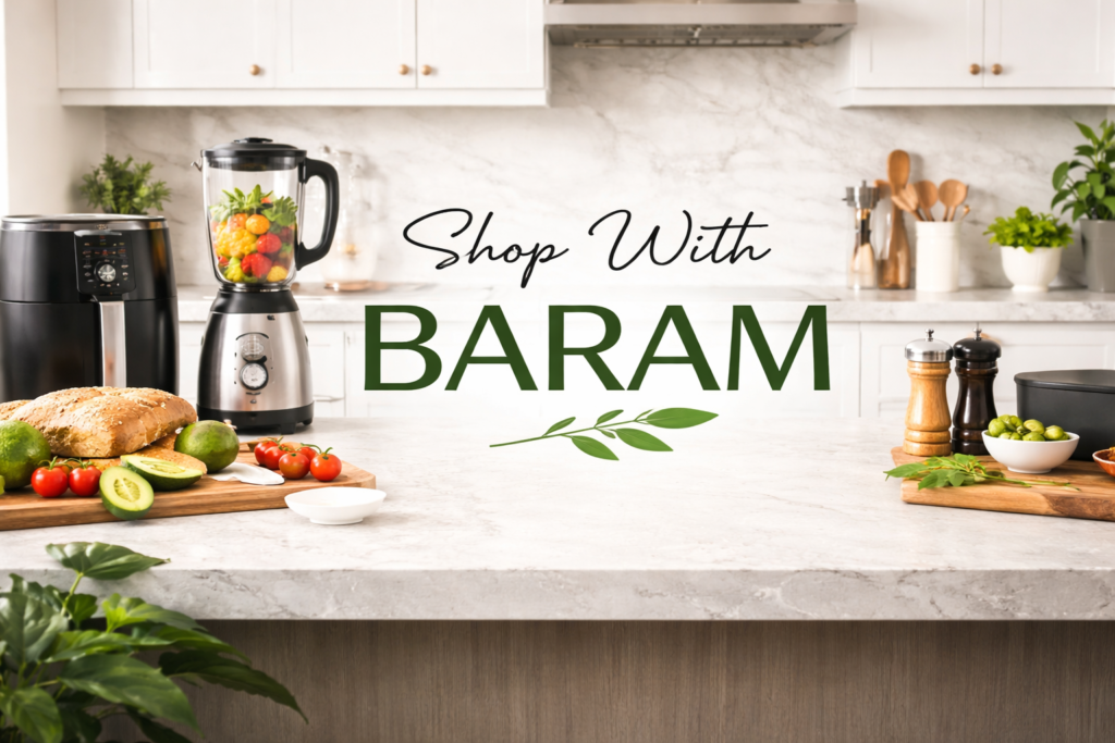 modern kitchen essentials with baram